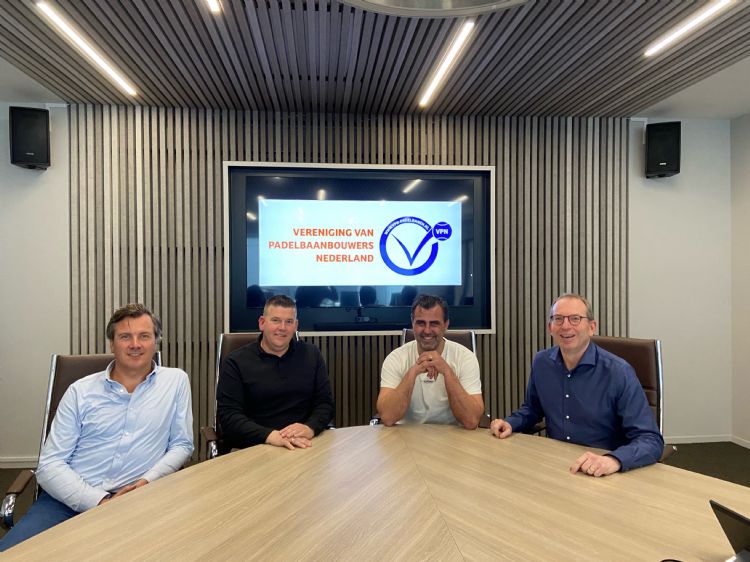 Branchevereniging Vereniging van Padelbaanbouwers Nederland (VPN) treedt naar buiten
