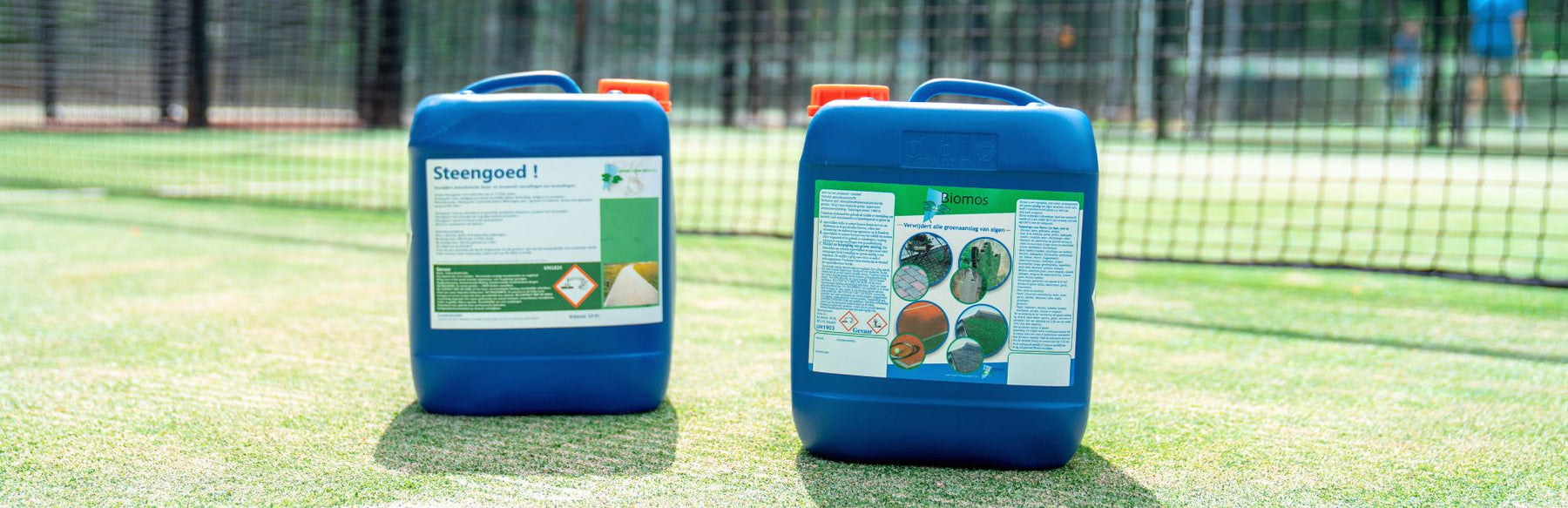 Effectieve Alg- en Mosbestrijding voor Tennis- en Padelbanen