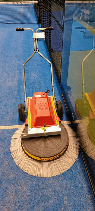 padel onderhoud borstelmachine
