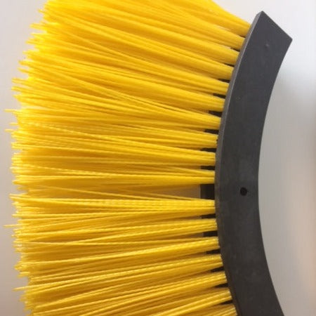 TURBO BEZEM LOSSE BORSTELS PVC GEEL