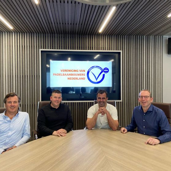 Branchevereniging Vereniging van Padelbaanbouwers Nederland (VPN) treedt naar buiten