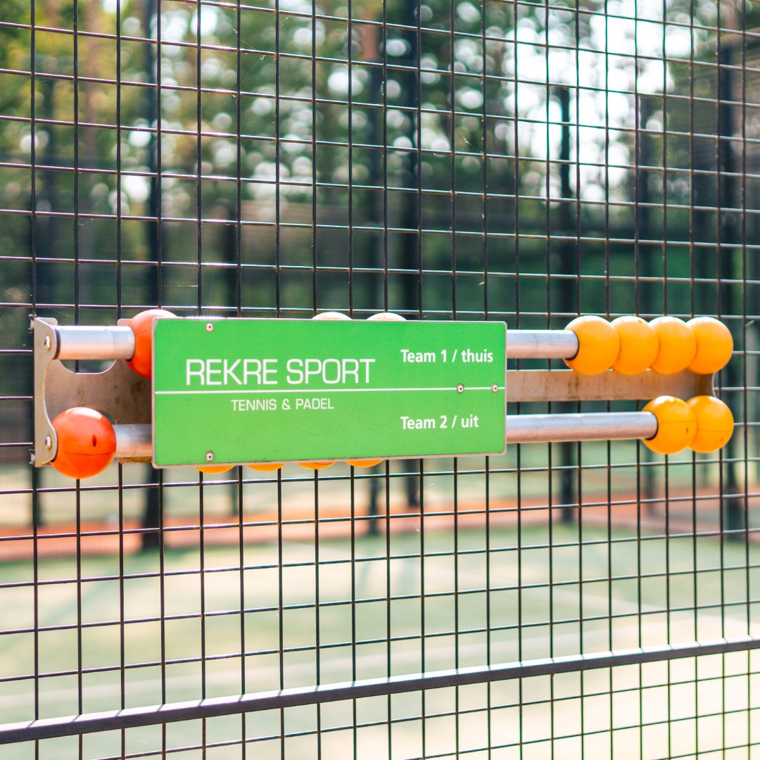 Scoreborden voor op de baan