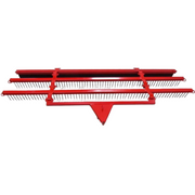 2 Balks Krasser met Enkele Rei