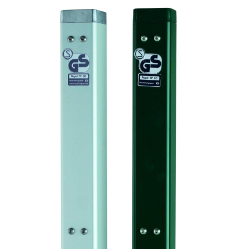 Set vierkante kokernetpalen