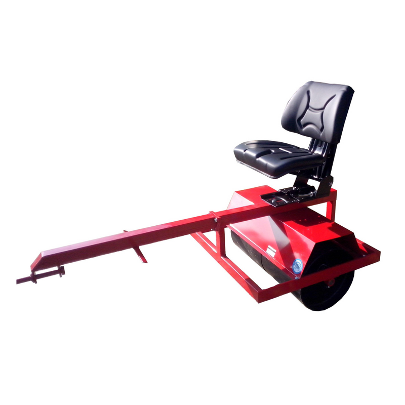 Getrokken Achterwals met Verende Zitting