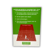 tennis regels bordje
