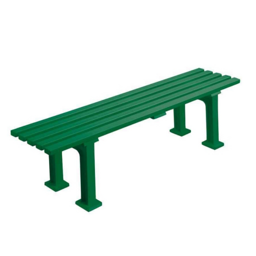 kunststof bank groen