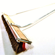 Kunstgrasbezem Combi Deels hard en deels zachte borstel in aluminium profiel; 200x10cm