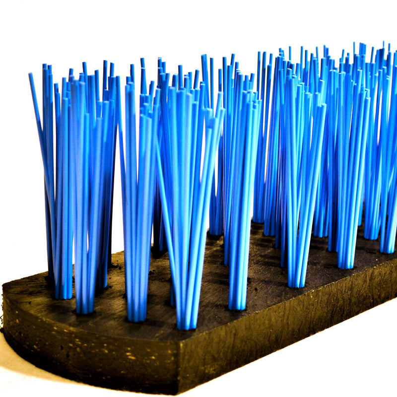 Losse borstel blauw voor driehoeksbezem art. 440