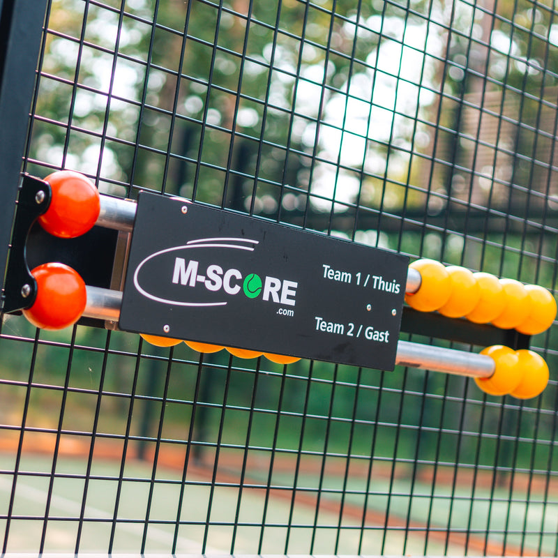 m-score swipe padel scorebord