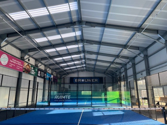 Padelbaan overkapping