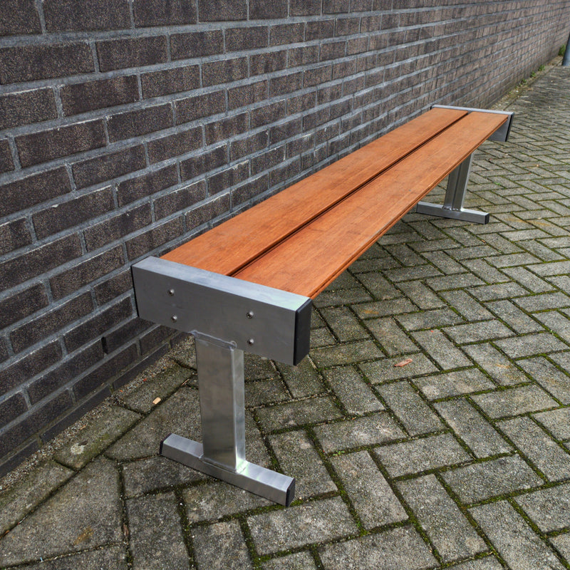 bank zonder rug bamboe