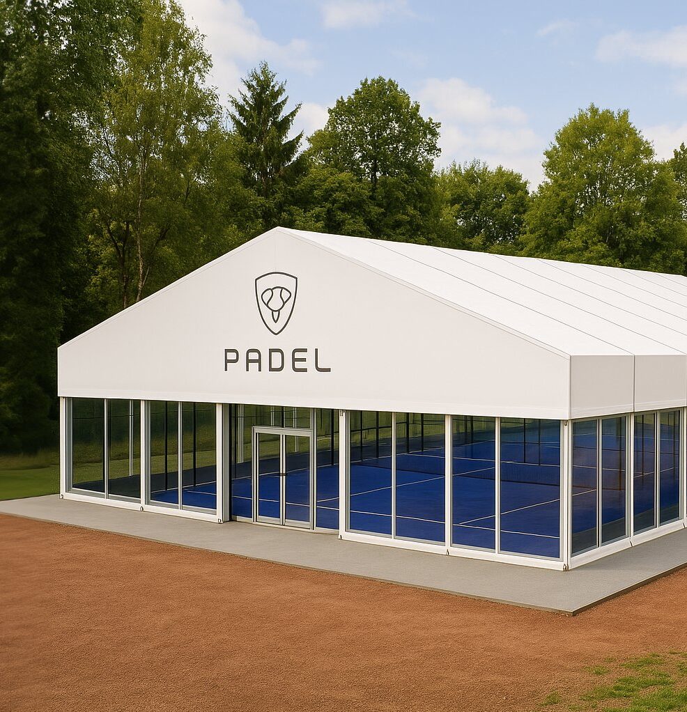 Geluid en omgeving bij een padelbaanoverkapping