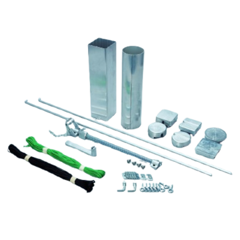 netpaal grondpot rond vierkant