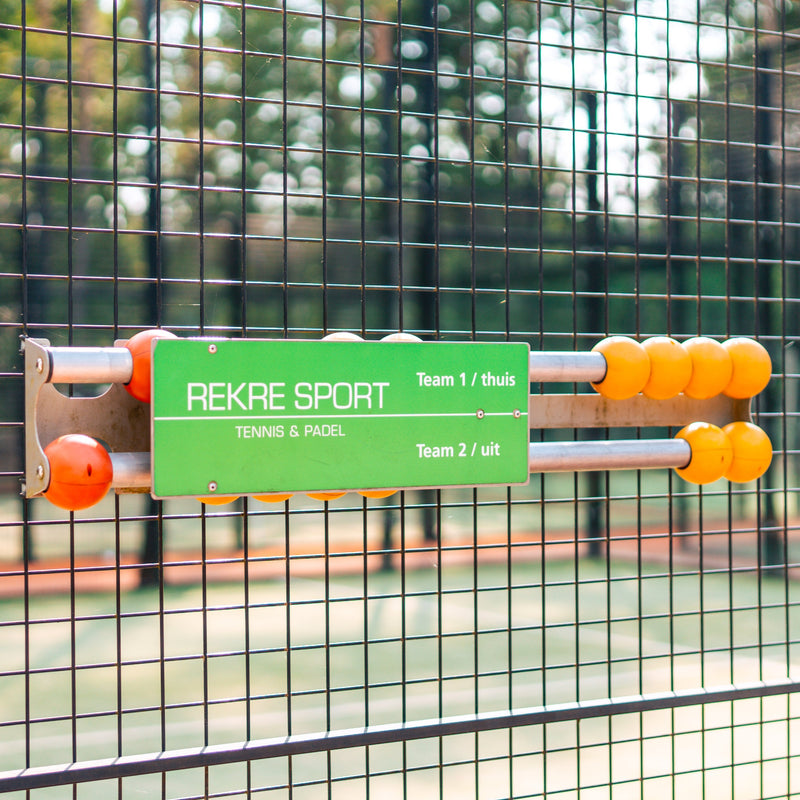 m-score scorebord swipe padel