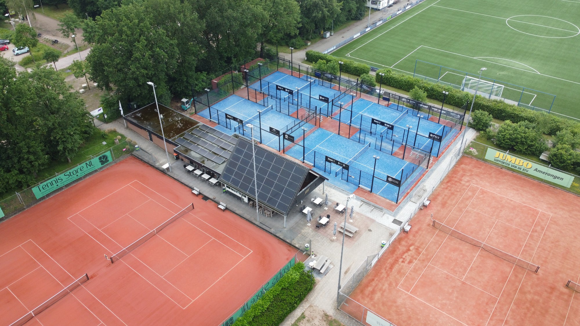 padelbaan amerongse tennis