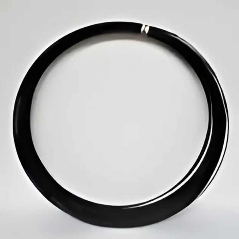 Spandraad 100m zwart