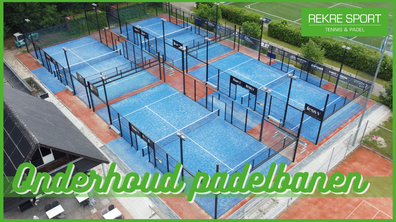 video onderhoud padelbanen