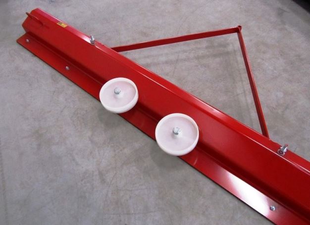 Egalisatie doseerbalk