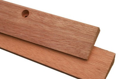 stel hard houten balken