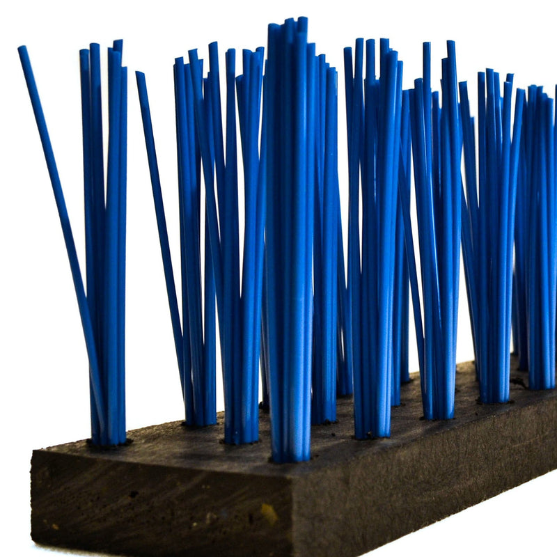 losse borstel blauw voor driehoek 444