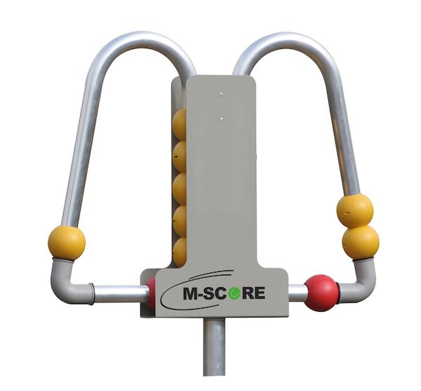 640 m-score scorebord tennis