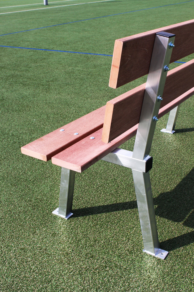 Bank 170cm in PET Grijs