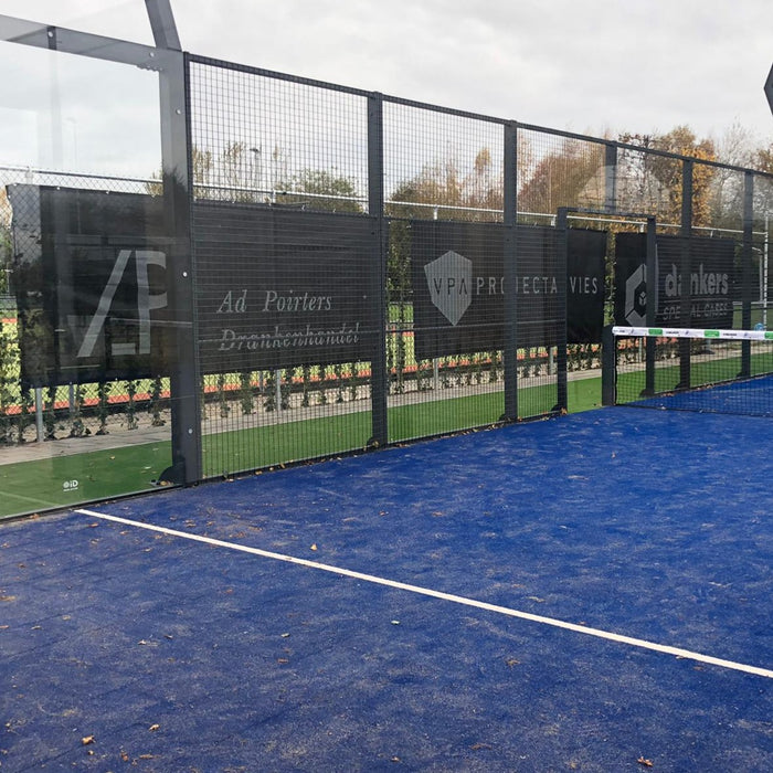 Winddoek Zwart 2x6m